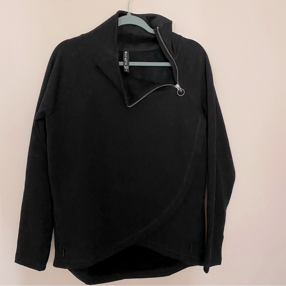 Athleta Cozy Jarma Asym pullover